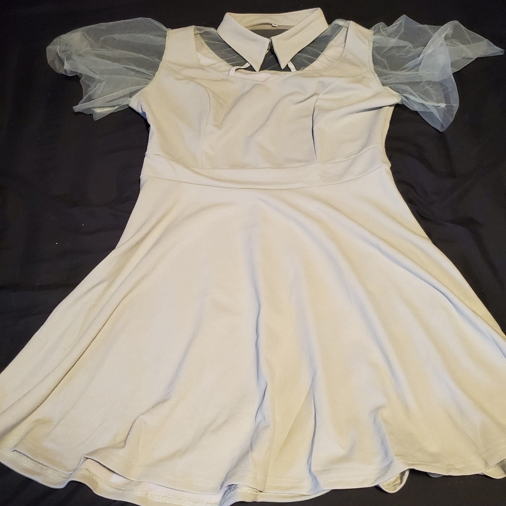Cottagecore olive green princess dress Size xl